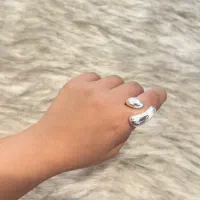 انگشتر نقره ای