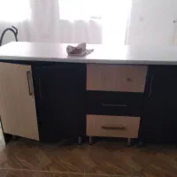 کابینت کمددیواری وسینک کارکرده|مصالح و تجهیزات ساختمان|اسکو, |دیوار