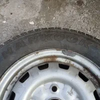 رینگ و لاستیک کره ای یخشکن 165/70|قطعات یدکی و لوازم جانبی|رشت, حافظ آباد|دیوار