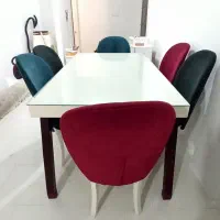 ناهارخوری شیش نفره|میز و صندلی غذاخوری|ماهدشت, |دیوار