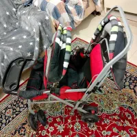 کالسکه دوقلو و یخچال و فریزر|کالسکه و لوازم جانبی|دوگنبدان, |دیوار