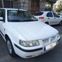 سمند ال ایکس  مدل آخر ۱۳۹۰ سفید کم کارکرد