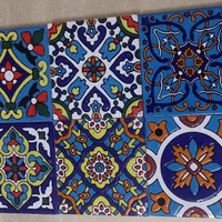 کاشی های سنتی طرحدار|صنایع دستی و سایر لوازم تزئینی|شاهین‌شهر, نسیم ۱|دیوار