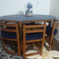 میزناهاری 6نفره خیلی کم استفاده شده|میز و صندلی غذاخوری|سمنان, |دیوار