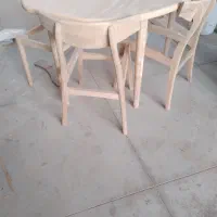صندلی راش و میز