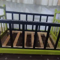 تخت خواب و گهواره چوبی