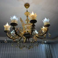 لوستر برنزی نو