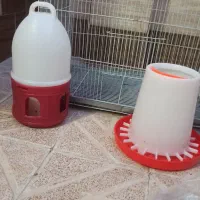 قفس ابخوری دانخوری کفتر چوری و تور