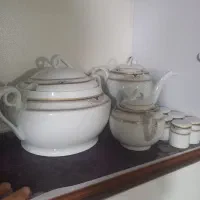 سرویس چینی ۱۸ نفره|ظروف سرو و پذیرایی|تهران, تختی|دیوار