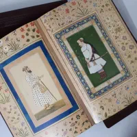 مرقع هند و ایرانی|کتاب و مجله تاریخی|ملارد, |دیوار