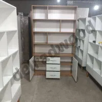 کتابخانه قفسه کمددار 3کشو مدل شانا|کتابخانه، شلف، قفسههای دیواری|تهران, سازمان آب|دیوار