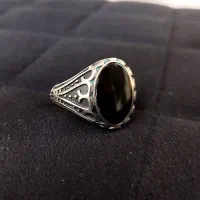 دو عدد انگشتر یکی نقره و دیگری استیل|بدلیجات|اصفهان, باغ فدک|دیوار