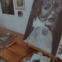 آموزش نقاشی سیاه قلم و مدادرنگی