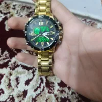 ساعت مچی مردانه مدل جی شاک طلایی