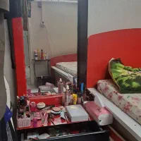 تختخواب تکنفره آینه میز آرایش|تخت و سرویس خواب|تهران, جیحون|دیوار