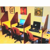 خانمی جهت همکاری در کافی نت