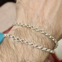 دستبند نقره عیار ۹۴۰|بدلیجات|آبادان, |دیوار