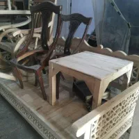کرسی چوبی نیایش 100 در 100 پایه ساده آماده تحویل|بخاری، هیتر، شومینه|تهران, شهرک ولیعصر جنوبی|دیوار