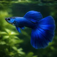 ماهی گوپی  سوارتیل چانا انجل بلو اکارا گورامی کالر