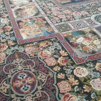 ۳تخته فرش ۹متری جفت هزارشانه تمام نج|فرش|رباطکریم, نصیرشهر|دیوار