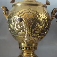 سماور ذغالی و گازی برنج