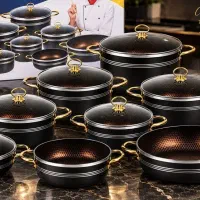 انواع سرویس قابلمه چدن ضخیم و سنگین