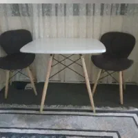 میز نهارخوری نو پایه چوب