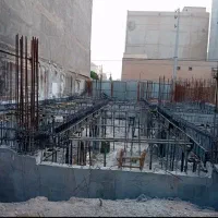 سقف و ستون اسکلت بتنی