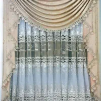 پرده با والان