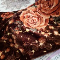 دوعدد پتو گلبافت|رختخواب، بالش، پتو|قم, شاه سید علی|دیوار