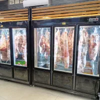 یخچال صنعتی چوبی لاشه خور ویترینی پروتئین قصابی