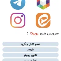 ممبر عضو ، فالوور ، روبیکا ایتا تلگرام اینستاگرام|لوازم جانبی موبایل و تبلت|مشهد, قائم|دیوار