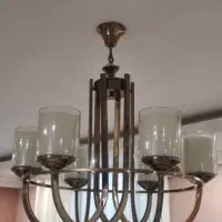 لوستر 5 شاخه|لوستر و چراغ آویز|گرگان, |دیوار