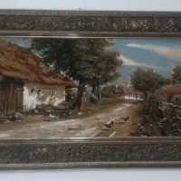 تابلو فرش منظره