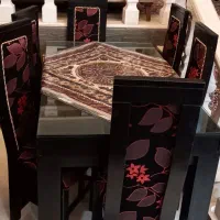مبل ۷ نفره به همراه میز نهارخوری ۶ نفره و بوفه|مبلمان خانگی و میز عسلی|رفسنجان, |دیوار