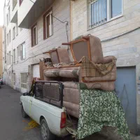 باربری .حمل نقل اثاثیه منزل کارگر خالی|خدمات حمل و نقل|قزوین, |دیوار