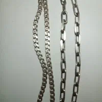 دوعدد زنجیر نقره|جواهرات|رشت, لاکان شهر|دیوار