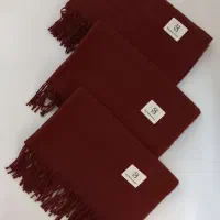 شال آجری ساده پاییزه موهر