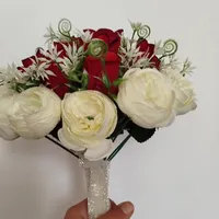 ۲ عدد دسته گل مصنوعی نو|گل مصنوعی|الوند, |دیوار