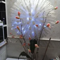 گل وگلدان شیک قاصدک.چراغ خواب