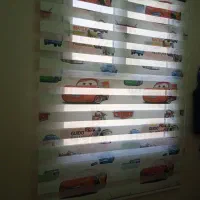 پرده زبرا طرح ماشینها