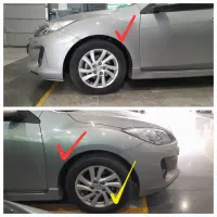 گلگیر ورینگ و لاستیک مزدا 3