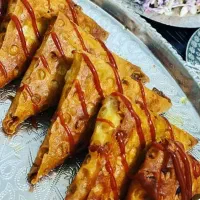 سمبوسه دلبر جنوب|خوردنی و آشامیدنی|شیراز, گل سرخ|دیوار
