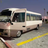 مینی بوس تویوتا کاستر پلاک سفید