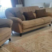 مبل راحتی ۷ نفره ایتال استیل به همراه میز|مبلمان خانگی و میز عسلی|تهران, قیطریه|دیوار