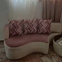 مبل ال ۷ نفره سفارشی با میزگرد|مبلمان خانگی و میز عسلی|رشت, شالکو|دیوار