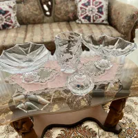 ست کریستال پذیرایی و دکوری بوهمیا