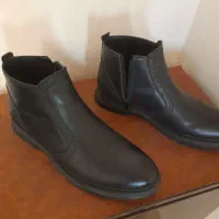 کفش نیم بوت چرم طبیعی