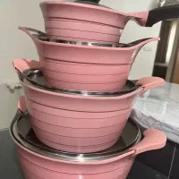 سرویس قابلمه چدن گرانیت نواکبند