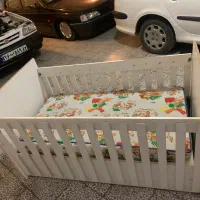 تخت کودک ام دی اف|تخت و سرویس خواب|ساری, |دیوار